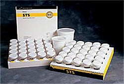 Richard-Allan Scientific Richard-Allan Scientific STS Signature Series Prefilled Formalin Container Polystyrene Screw Cap 20 mL Fill in 30 mL (1 oz.) NonSterile - 53301