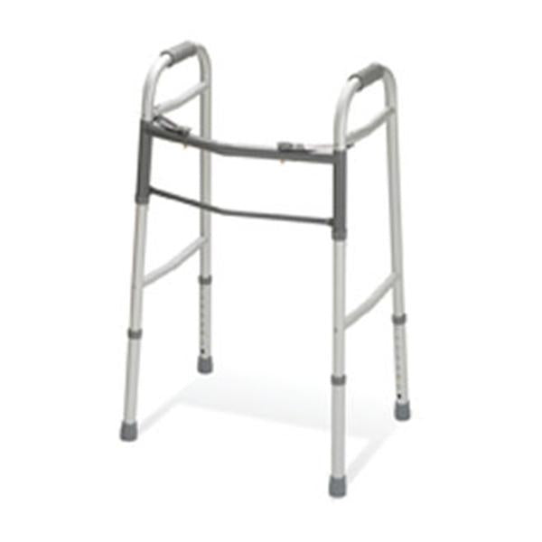 Sunrise Medical HHG Walker Guardian Easy Care 350Lb Gray Tp 16.5X27.25-34.25" 2Btn Plm Rls Y 4/Ca - G30756P