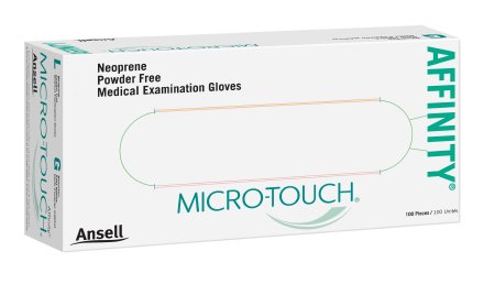 Micro-Touch Affinity - Exam Glove X-Small NonSterile Polychloroprene Standard Cuff Length Textured Fingertips Green Chemo Tested - 3770