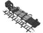 LSP - Pediatric Board System 10 to 75 lbs. Weight Capacity Black - L484C
