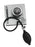 Welch Allyn DuraShock Silver Series DS45 Aneroid Sphygmomanometer Pocket Style Hand Held 1-Tube Adult Size Arm - DS45-11CB