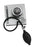 Welch Allyn DuraShock Aneroid Sphygmomanometer Pocket Style Hand Held 2-Tube Adult Size Thigh - DS45-12CB