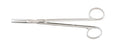 Miltex Miltex Dissecting Scissors Kahn 7 Inch Length OR Grade Stainless Steel (German) NonSterile Finger Ring Handle Straight Blade Blunt/Blunt - 5-267