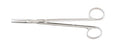 Miltex - Dissecting Scissors Kahn 7 Inch Length OR Grade German Stainless Steel NonSterile Finger Ring Handle Straight Blade Blunt Tip / Blunt Tip - 5-267