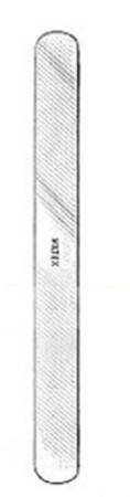 Miltex - Brain Spatula Malleable Davis 7 X 3/4 Inch Nickle Silver - 26-726