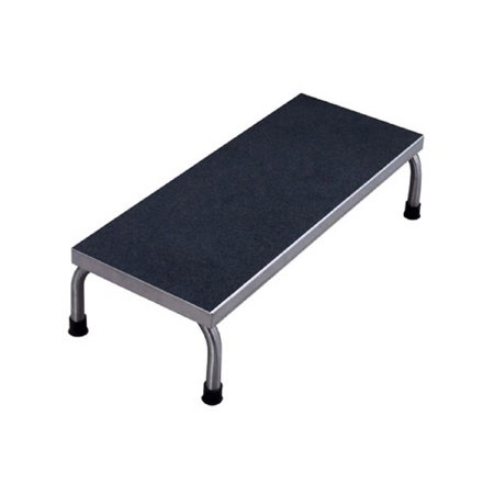 UMFmedical - Step Stool 1 Step Stainless Steel Frame 7-3/4 Inch Step Height - SS8372