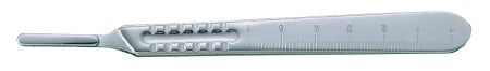 Integra Lifesciences - Knife Handle Extra Fine Nickel Plated Steel Size 4 - 4-8R