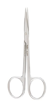 Miltex - Tenotomy Scissors Stevens 4-1/2 Inch Length OR Grade German Stainless Steel NonSterile Finger Ring Handle Straight Blade Sharp Tip / Sharp Tip - 18-1470