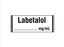 Shamrock Scientific Pre-Printed Label Anesthesia Label LABETALOL _____ mg / ml / Date _____ Time _____ Int. _____ White 1/2 X 500 Inch - SA-3213
