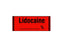 Shamrock - Drug Label Anesthesia Label LIDOCAINE / _____ % Red 1/2 X 1 Inch - SA-36