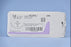 J & J Healthcare Systems Coated Vicryl Suture with Needle Absorbable Coated Violet Suture Braided Polyglactin 910 Size 3-0 36 Inch Suture 1-Needle 40 mm Length 1/2 Circle Taper Point Needle - J356H