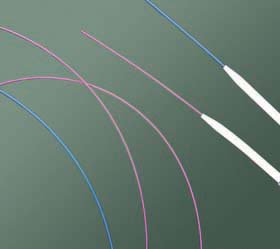 Bard HydroGlide Guidewire 0.025 Inch Diameter 145 cm L Straight Flexible Tip - 145FS25