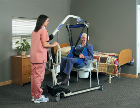 Invacare Stand Assist Sling 2 Point Without Head Support Chainless Large 350 lbs. Weight Capacity - R130