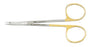 Miltex Miltex SuperCut Iris Scissors 4-1/2 Inch Length OR Grade Stainless Steel (German) / Tungsten Carbide NonSterile Finger Ring Handle Curved Blade Sharp/Sharp - 5-SC-306TC