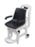 Detecto - Chair Scale Digital Display 400 lbs. Capacity Black / White Battery Operated - 6475