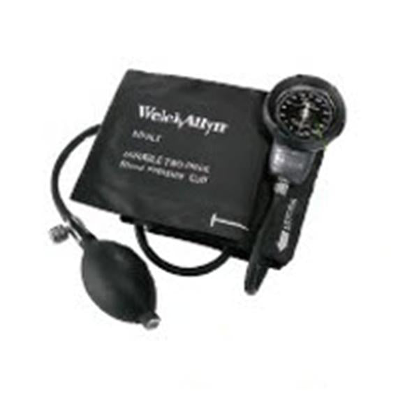 Welch-Allyn Sphygmomanometer Aneroid Durashock Silver Series Adlt 11 Arm 300Mmhg Gry/Blk Ea - DS45-11CB