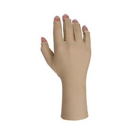 Edema Gloves 2 - Compression Gloves Open Finger X-Small Over-the-Wrist Length Right Hand Lycra / Spandex - A571200