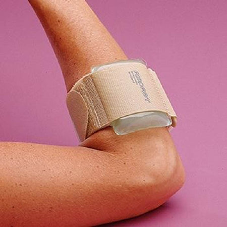 AirCast - Elbow Armband Aircast Adult Strap Closure Tennis Left or Right Elbow Blue - A8231