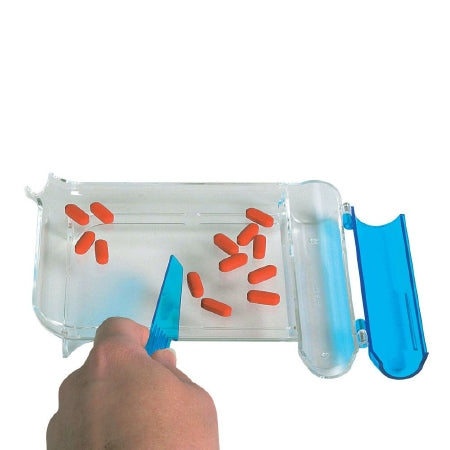 Apothecary Products Pill Counting Tray Left Handed, With Spatula - 23089