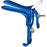 Sklar Instruments Speculum Vaginal Graves 4-1/2X1-3/8" Large Straight Tip Blue Ss/Ncdtv Ct Ea - 91-5014