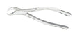 Miltex - Extracting Forceps 6-1/2 Inch Length OR Grade German Stainless Steel NonSterile NonLocking Plier Handle Universal - DEF151