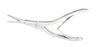 Miltex - Septal Scissors Caplan 8 Inch Length OR Grade German Stainless Steel NonSterile Plier Handle with Spring Angled Blade Blunt Tip / Blunt Tip - 21-622