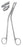 Miltex Miltex Uterine Biopsy Forceps Schubert 8 Inch OR Grade Stainless Steel (German) NonSterile NonLocking Finger Ring Handle Curved 5 X 9 mm Triangular Bite - 30-1425