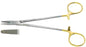 Miltex Needle Holder 10-1/2 Inch Serrated Jaws Finger Ring Handle - 8-130