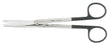 Miltex Miltex SuperCut Operating Scissors Mayo 6-3/4 Inch Length OR Grade Stainless Steel (German) NonSterile Finger Ring Handle Curved Blade Blunt/Blunt - 5-SC-126