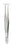 Miltex Miltex Tissue Forceps Green 4 Inch OR Grade Stainless Steel (German) NonSterile NonLocking Thumb Handle Straight T-Shape Tips w/19 X 20 Teeth - 18-896
