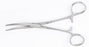 Miltex Miltex Hemostatic Forceps Rochester-Carmalt 6-1/4 Inch OR Grade Stainless Steel (German) NonSterile Ratchet Lock Finger Ring Handle Curved Serrated Tip - 7-172
