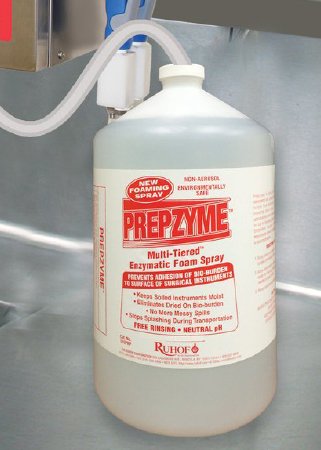 Ruhof Healthcare Prepzyme Instrument Detergent Liquid 1 gal. Jug Unscented - 34559-27