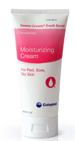Coloplast Sween 24 Hand and Body Moisturizer 5 oz. Tube Unscented Cream CHG Compatible - S7092