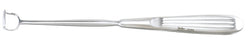 Miltex - Adenoid Curette Barnhill 8-1/2 Inch Length Hollow Handle with Grooves Size 1 Tip Curved Fenestrated Rectangular Tip - 20-802