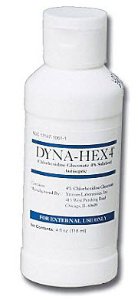 Xttrium Laboratories Dyna-Hex Surgical Scrub 4 oz. Bottle 4% CHG (Chlorhexidine Gluconate) - 1061DYN04VA