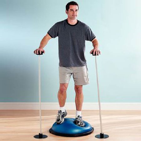Patterson Medical Supply - Balance Pole Aid 51 L, 11 Inch OD Rubber Base - 925090