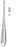 Miltex Miltex Spinal Fusion Curette Hibbs-Spratt 9 Inch Length Single-ended Handle Size 2 Tip Oval Cup Tip - 26-1632