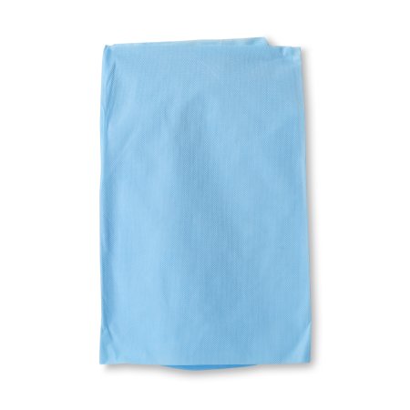 Snug-Fit - Stretcher Sheet Fitted Sheet 40 X 89 Inch Blue Nonwoven Fabric Disposable - 49896