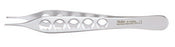 Miltex - Tissue Forceps Adson 4-3/4 Inch Length OR Grade German Stainless Steel NonSterile NonLocking Thumb Handle Straight 1 X 2 Teeth - 6-123XL