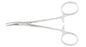 Miltex Miltex Hemostatic Forceps Halsted-Mosquito 5 Inch OR Grade Stainless Steel (German) NonSterile Ratchet Lock Finger Ring Handle Curved Serrated Tips w/1 X 2 Teeth - 43662