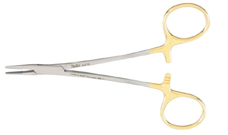 Miltex Needle Holder 5 Inch Serrated Jaws Finger Ring Handle - H8-42
