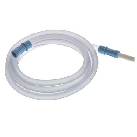 AMSure - Suction Connector Tubing 10 Foot Length 0.25 Inch I.D. Sterile Tube to Tube Connector Clear NonConductive PVC - AS826