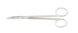 Miltex Miltex Ear / Nasal Scissors Joseph 5-3/4 Inch Length OR Grade Stainless Steel (German) NonSterile Finger Ring Handle Curved Blade Sharp/Sharp - 21-632