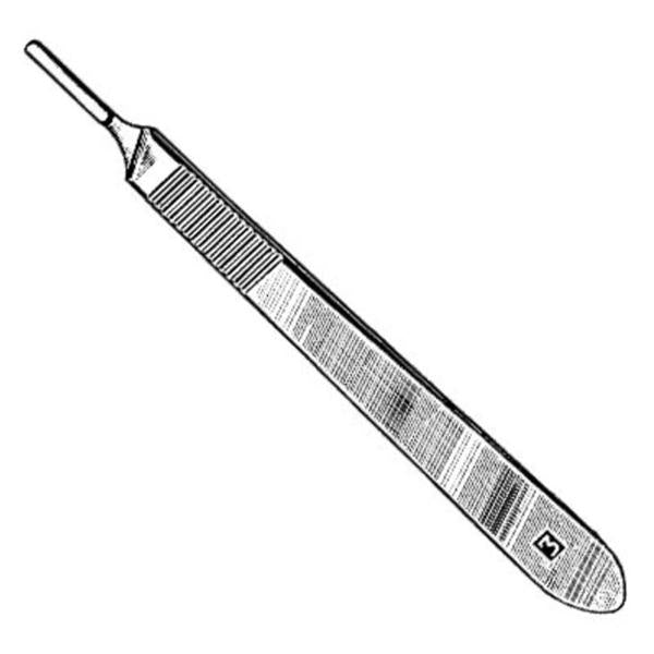 Sklar Instruments Handle Scalpel Blade #3L Stainless Steel Reusable Ea - 370874