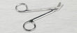 Medline - Wire Cutting Scissors 4-1/2 Inch Length Finger Ring Handle Curved Sharp Tip / Sharp Tip - MDS10508