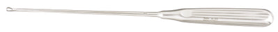 Miltex Miltex Uterine Curette Sims 11 Inch Length Single-ended Hollow Handle with Grooves Size 0 Tip Sharp Loop Tip - 30-1205-0