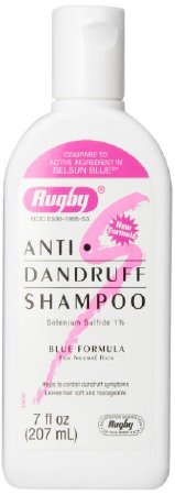 Major Pharmaceuticals Rugby Dandruff Shampoo 7 oz. Squeeze Bottle Unscented - 536199553