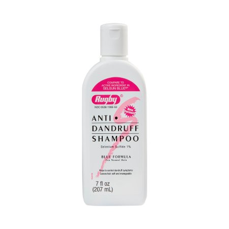 Rugby - Dandruff Shampoo 7 oz. Flip Top Bottle Unscented - 00536199553
