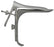 BR Surgical BR Surgical Vaginal Speculum Graves NonSterile Surgical Grade German Stainless Steel Medium Double Blade Duckbill Reusable Without Light Source Capability - BR70-11002