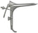 BR Surgical - Vaginal Speculum Pederson NonSterile Surgical Grade German Stainless Steel Large Double Blade Duckbill Reusable Without Light Source Capability - BR70-12003